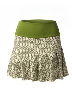 Befitnesslou Skirt Mint Fleur De Lis - Green
