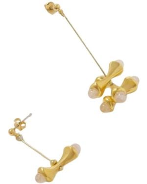 Tami&Tami Ten Sixty Four Studio Body Ten Drop Earrings - Metallic
