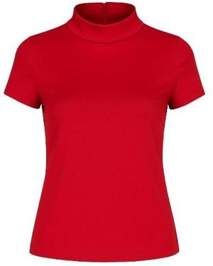 Conquista Short Sleeve Top - Red