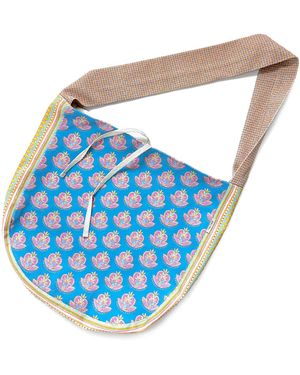 Maraethra Queen Heart Daily Cotton Bag - Blue