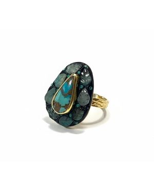 By Virgo Turea Ring - Green