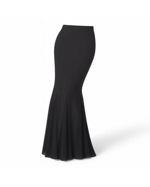 Modista Thirty-One Elegant Mermaid-Hem Maxi Skirt - Black