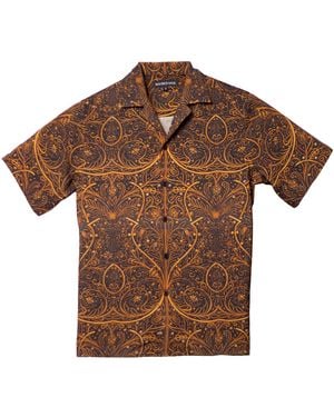 Maurice Saxe Bloom Shirt - Brown