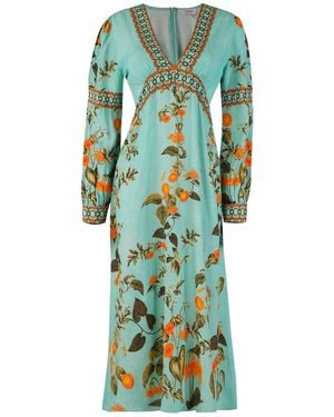 Raishma Elsa Dresses - Green