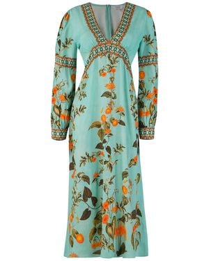 Raishma Elsa Dresses - Green