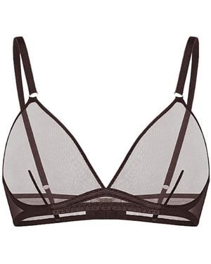 Zhilyova Unnamed Gravity Bralette - Brown