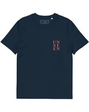 Anchor and Crew Eighteen Unseen Editions Organic Cotton T-Shirt - Blue