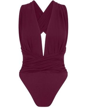 Room 24 Rachel One Piece Bordeaux - Purple
