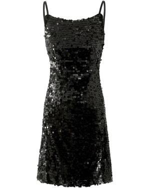 Aisl Sequin Mini Dress - Black