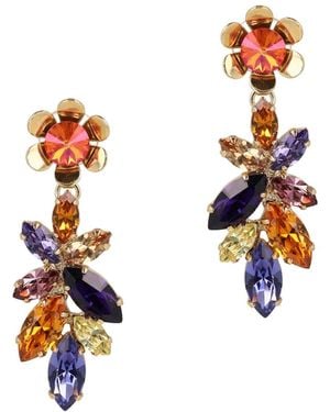 Otazu La Bloemen Flower Earrings - Multicolour