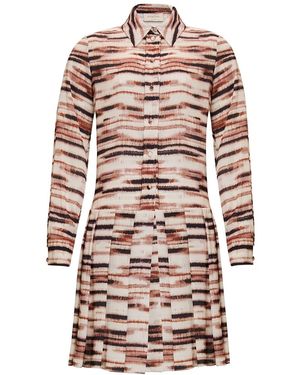 Exquise Regular Shirt Collar Mini Dress - White