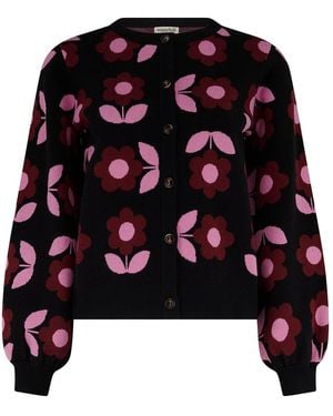 Sugarhill Venetia Cardigan Daisy - Black