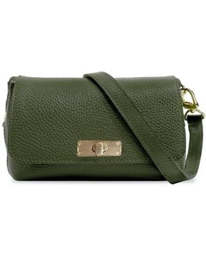 Apatchy London The Maisie Mini Leather Bag - Green