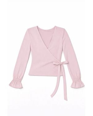 Planet Loving Company Modal Long-Sleeve Wrap - Pink