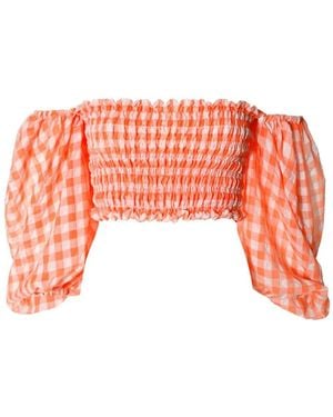 AGGI by HALEWSKI Ibbie Bright Marigold Top - Pink