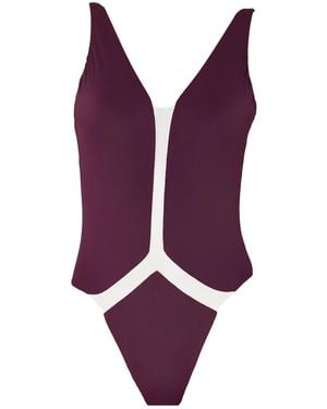 Room 24 Layla One Piece Bordeaux - Purple