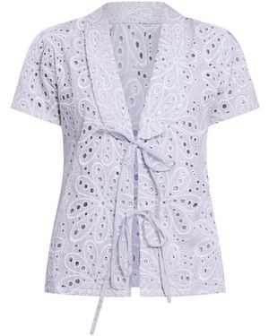 Bindu Gala Top - Purple