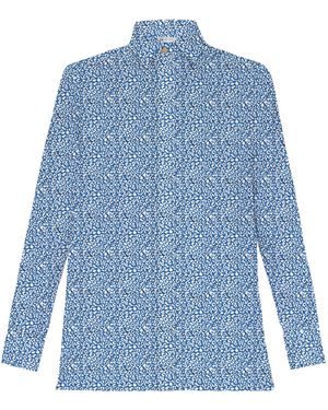 My Pair Of Jeans Jane Blue Printed Shirt
