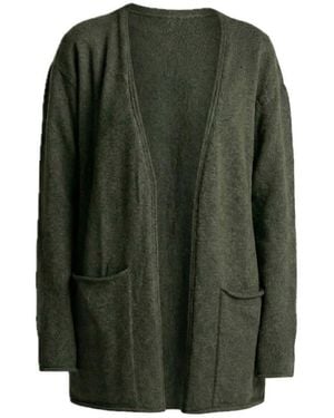 Reet Aus Seamless Cardigan From Recycled Wool - Green