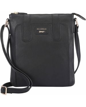 Paul Costelloe Marble Crossbody Bag - Black