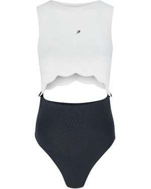 Sea_Washed Betty Swimsuit, Reversible - Blue