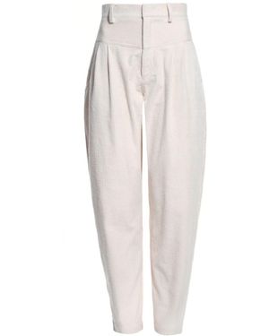 AGGI by HALEWSKI Brook Cream Pants - White