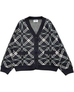 Mabli Sêr Cardigan — Alpine Wolf - Black