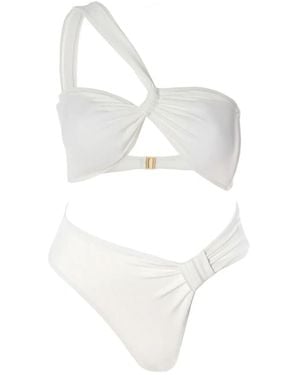 Cherina Beachwear Llc Cacia Bikini Set - White