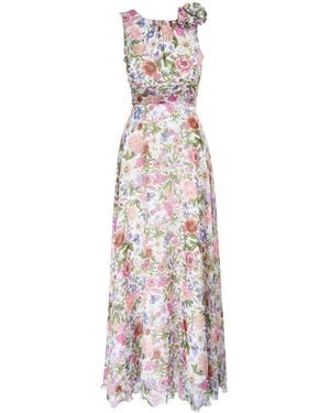 Sofia Tsereteli Blooming Elegance Gown - White