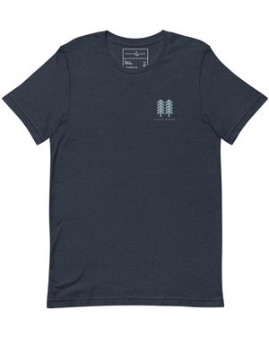 Anchor and Crew One Field Notes Organic Cotton T-Shirt - Blue