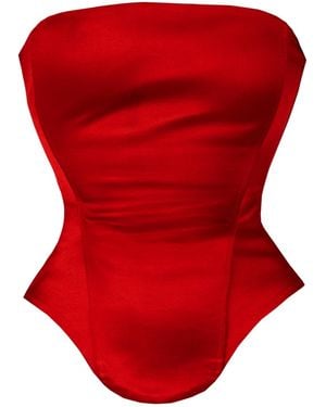 La Musa Carmen Corset - Red