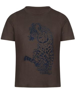 Nooki Design Priscilla Leopard T Shirt - Black