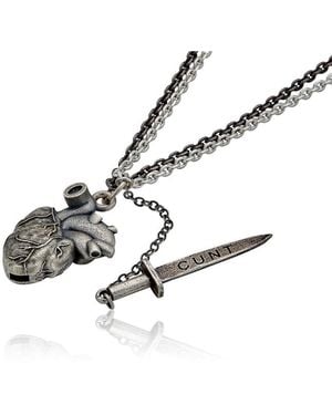 Cartography Cunt Dagger - Metallic