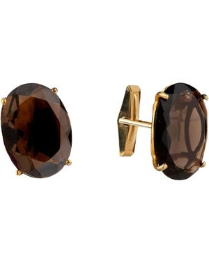 Bounkit Ryan Cufflinks Smoky - Black