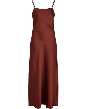 Lily and Lionel Roxy Spaghetti Strap Maxi Dress - Red