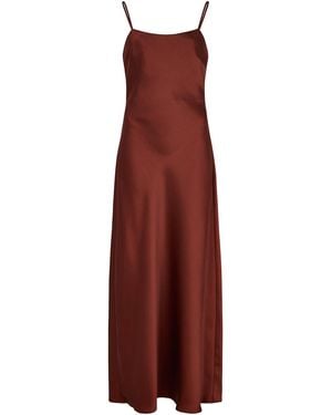 Lily and Lionel Roxy Spaghetti Strap Maxi Dress - Red