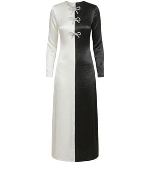 Esther Saadia Noir & Blanc –The Duality Dress - Black