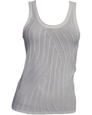 Maria Aristidou Bold Tank Top - Gray