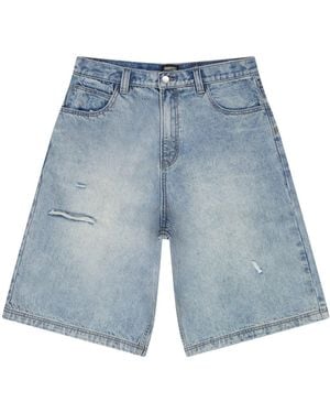 Wesc Denim Long Shorts - Blue
