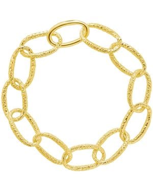 Lucy Quartermaine Linked Hula Bracelet - Metallic