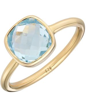 Auree Mondello Topaz Vermeil Ring - Blue