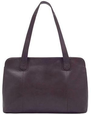 Lloyd Baker Shimla Leather Shoulder Bag - Purple