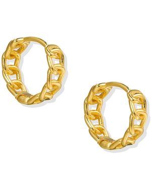 Lait & Lune Cerro Hoop Earrings - Metallic