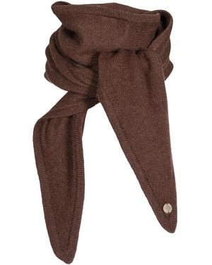 tirillm Ayla Small Neck Scarf - Brown
