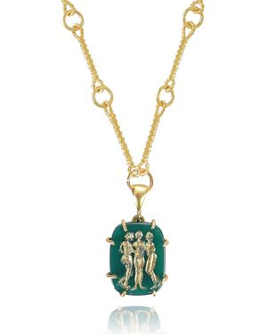 Ece London The Charites London Necklace - Metallic