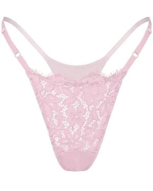 MONIQUE MORIN LINGERIE Frisson Micro-G Thong Rose - Pink