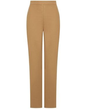 K-Win London Classic Moleskin Trousers - Natural