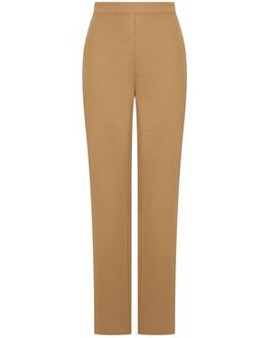 K-Win London Classic Moleskin Pants - Natural