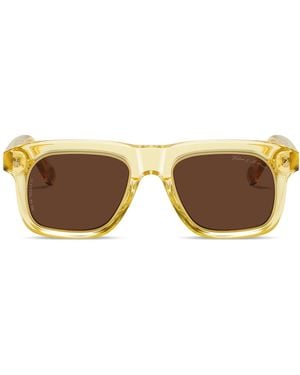 Walton & Mortimer Neutrals No.44 Osaka Ii Limited Edition Sunglasses Dazzling Champagne Color - Brown