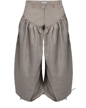 28Natelier Lineness Pants - Gray